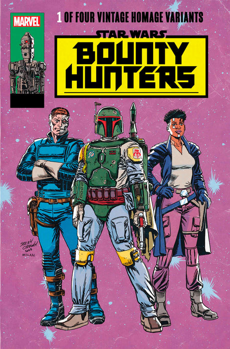 STAR WARS: BOUNTY HUNTERS #36 JERRY ORDWAY CLASSIC TRADE DRESS VARIANT