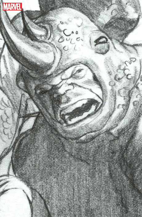 WOLVERINE #32 1:100 ALEX ROSS TIMELESS RHINO VIRGIN SKETCH VARIANT