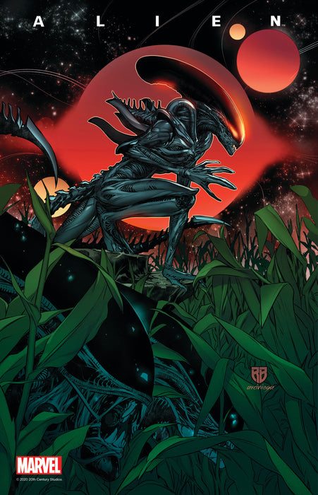 ALIEN #8 1:25 SILVA VARIANT