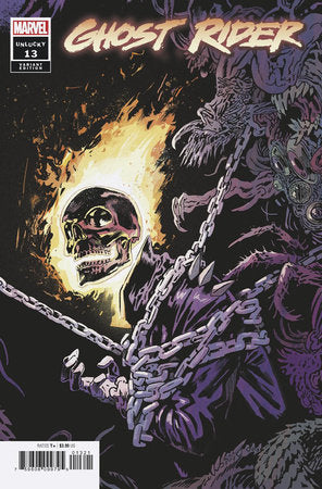 GHOST RIDER #13 WALSH UNLUCKY #13 VARIANT