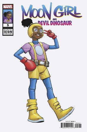 MOON GIRL AND DEVIL DINOSAUR #5 CASELLI MARVEL ICON VARIANT