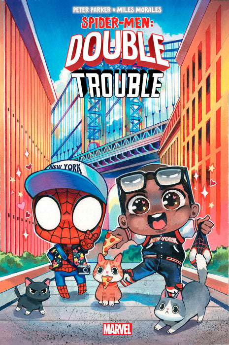 PETER PARKER & MILES MORALES: SPIDER-MEN DOUBLE TROUBLE #3 GONZALES VARIANT