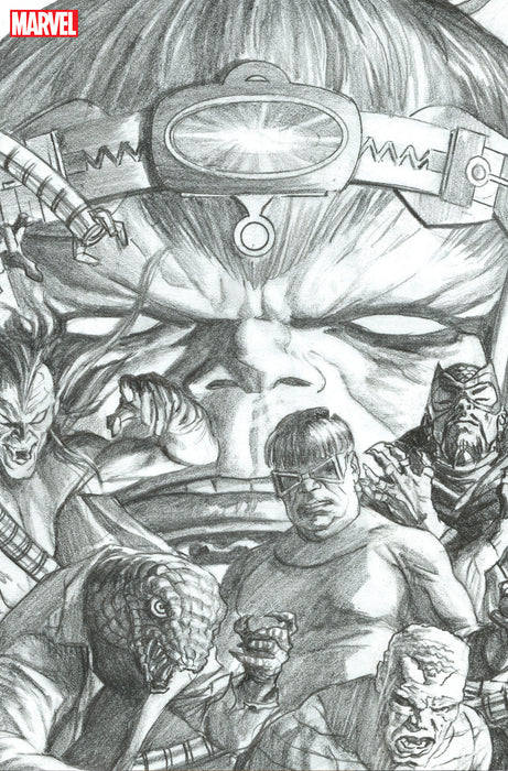 CAPTAIN AMERICA: SENTINEL OF LIBERTY #11 1:100 ALEX ROSS TIMELESS MODOK VIRGIN SKETCH VARIANT