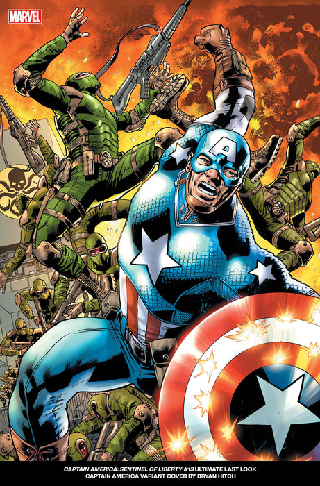 CAPTAIN AMERICA: SENTINEL OF LIBERTY #13 BRYAN HITCH ULTIMATE LAST LOOK VARIANT