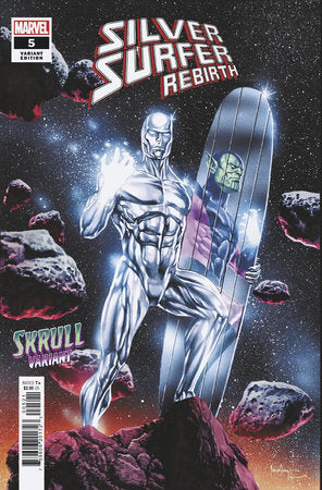 SILVER SURFER REBIRTH #5 SUAYAN SKRULL VARIANT