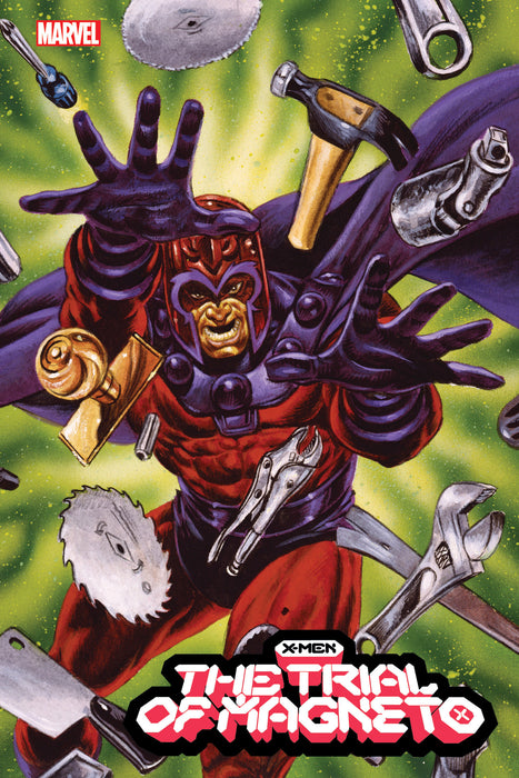 X-MEN: THE TRIAL OF MAGNETO #3 JUSKO MARVEL MASTERPIECES VARIANT
