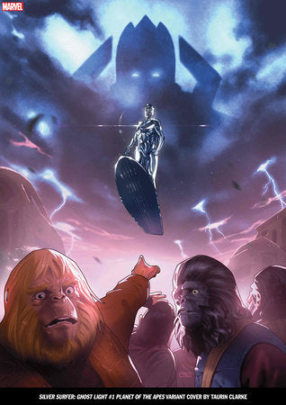 SILVER SURFER: GHOST LIGHT #1 CLARKE PLANET OF THE APES VARIANT