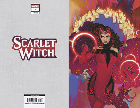 SCARLET WITCH #1 RUSSELL DAUTERMAN 2ND PRINTING VIRGIN RATIO VARIANT[1:25]