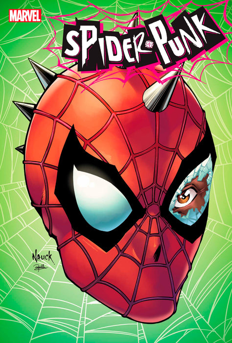 SPIDER-PUNK #1 NAUCK HEADSHOT VARIANT