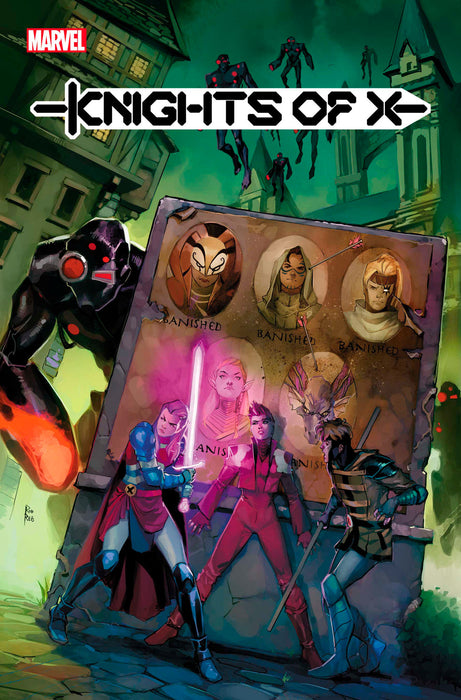 KNIGHTS OF X #1 1:25 REIS TEASER VARIANT