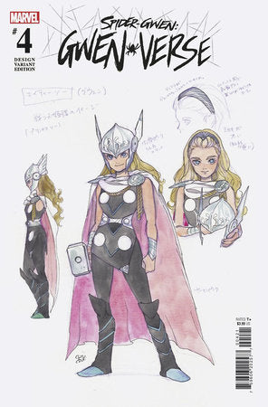 SPIDER-GWEN: GWENVERSE #4 1:100 MOMOKO DESIGN VARIANT