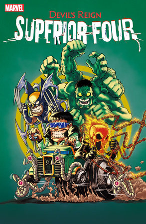 DEVIL'S REIGN: SUPERIOR FOUR #2 SUPERLOG VARIANT