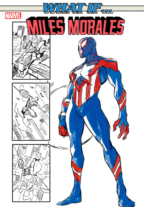 WHAT IF...? MILES MORALES #1 1:200 COELLO DESIGN VARIANT