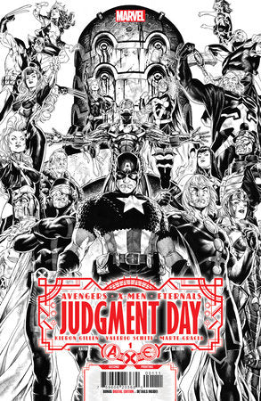 A.X.E.: JUDGMENT DAY #1 BROOKS 2ND PRINTING VARIANT [AXE]