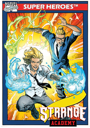 STRANGE ACADEMY: FINALS #5 WEAVER TRADING CARD VARIANT