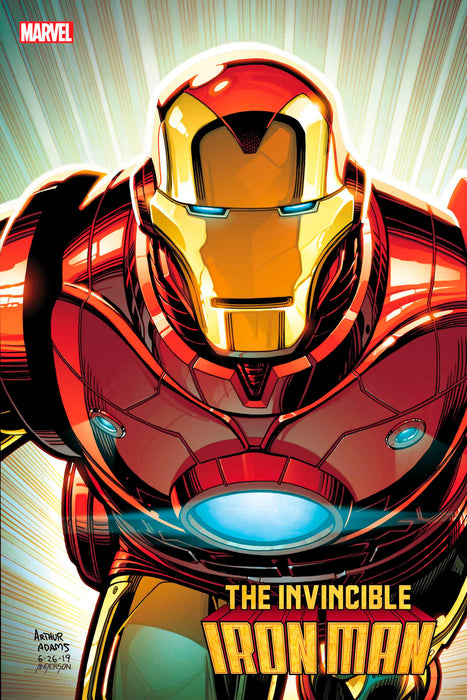 INVINCIBLE IRON MAN #4 1:25 ARTHUR ADAMS VARIANT