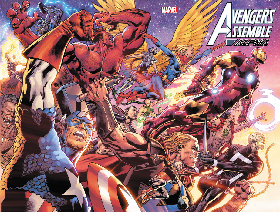 AVENGERS ASSEMBLE ALPHA #1 HITCH WRAPAROUND COVER