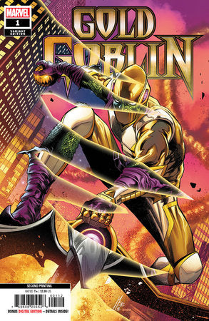 GOLD GOBLIN #1 CHECCHETTO 2ND PRINTING VARIANT