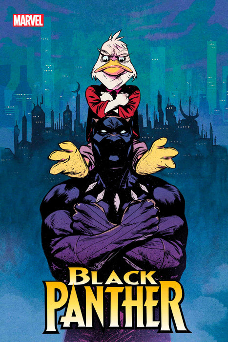 BLACK PANTHER (2023) #1 SANFORD GREENE HOWARD THE DUCK VARIANT