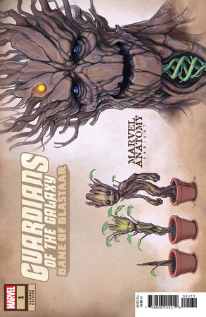 GUARDIANS OF THE GALAXY: BANE OF BLASTAAR #1 MARVEL ANATOMY VARIANT