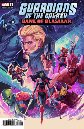 GUARDIANS OF THE GALAXY: BANE OF BLASTAAR #1 MANHANINI VARIANT
