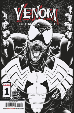 VENOM: LETHAL PROTECTOR II #1 PAULO SIQUEIRA 2ND PRINTING VARIANT