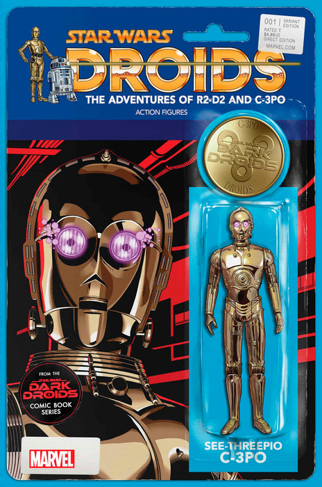 STAR WARS: DARK DROIDS #1 JOHN TYLER CHRISTOPHER ACTION FIGURE VARIANT [DD]