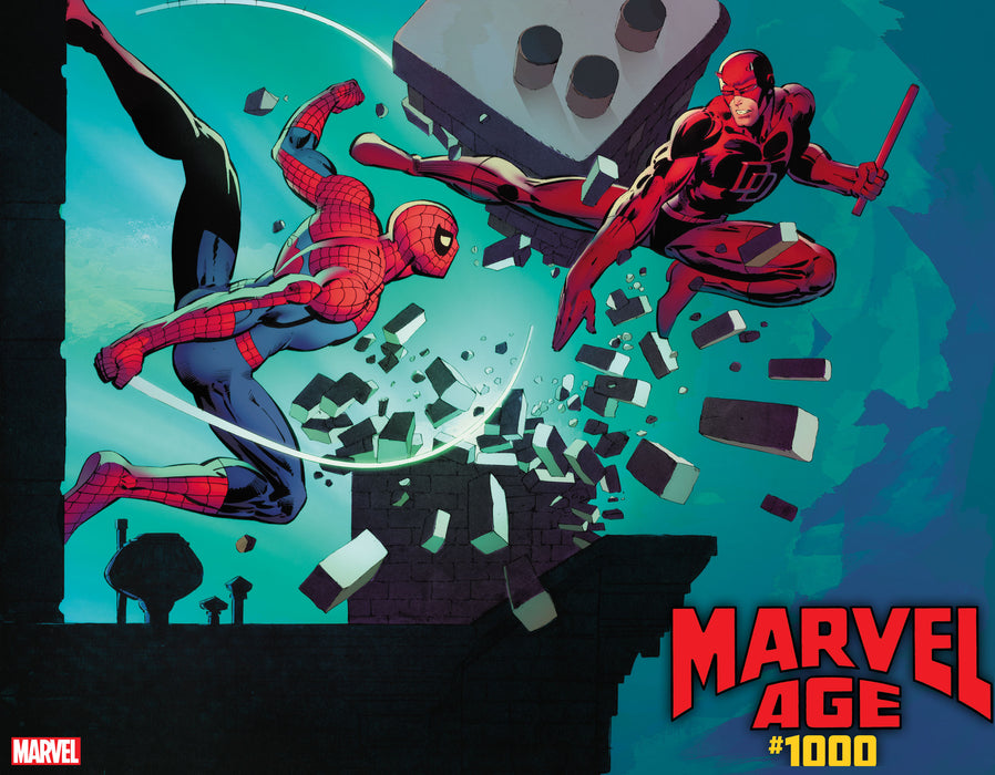 MARVEL AGE #1000 1:50 MILLER WRAPAROUND HIDDEN GEM VARIANT