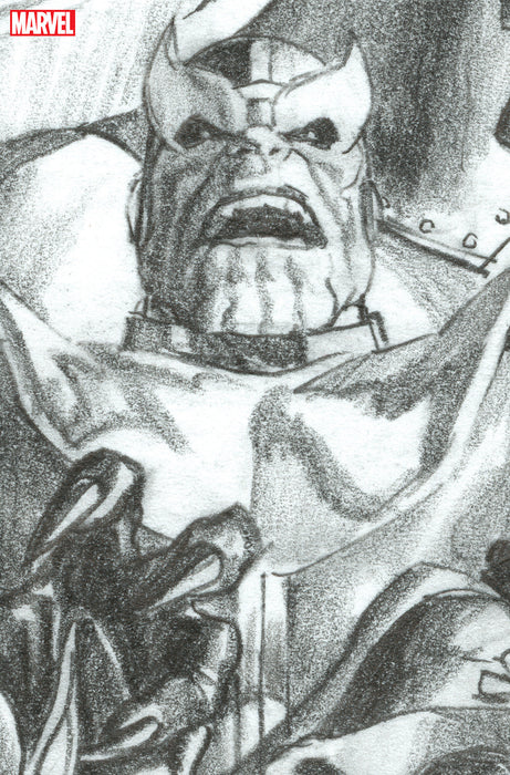 WARLOCK: REBIRTH #1 1:100 ALEX ROSS TIMELESS THANOS VIRGIN SKETCH VARIANT