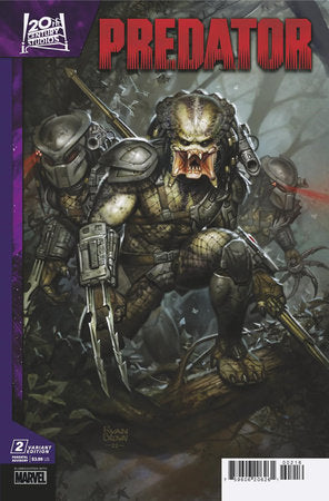 PREDATOR #2 1:25 RYAN BROWN VARIANT