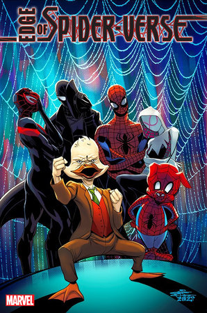 EDGE OF SPIDER-VERSE #1 CHRISCROSS HOWARD THE DUCK VARIANT