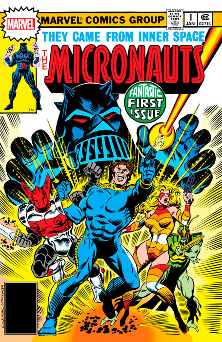 MICRONAUTS #1 FACSIMILE EDITION