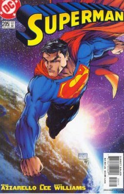 Superman (1987) #205 (Turner Cover)