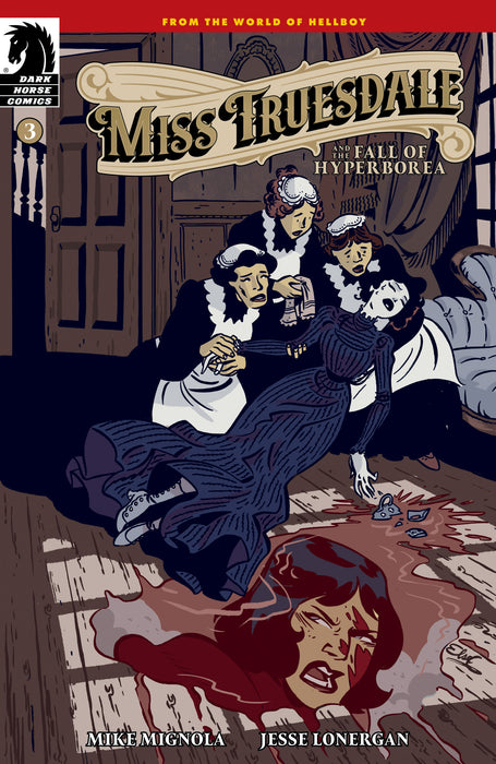 Miss Truesdale and the Fall of Hyperborea #3 (CVR B) (Elsa Charretier)