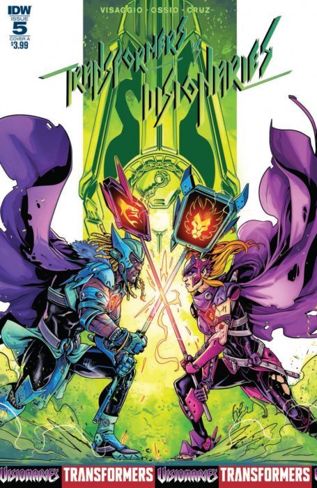 Transformers Vs The Visionairies (2017) #5 (Cover A Ossio)