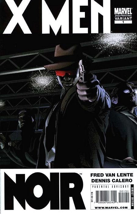 X-Men: Noir (2008) #1 (2nd Print Calero Variant)