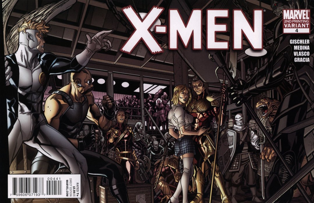 X-Men (2010) #4 (2nd Print Medina Variant)