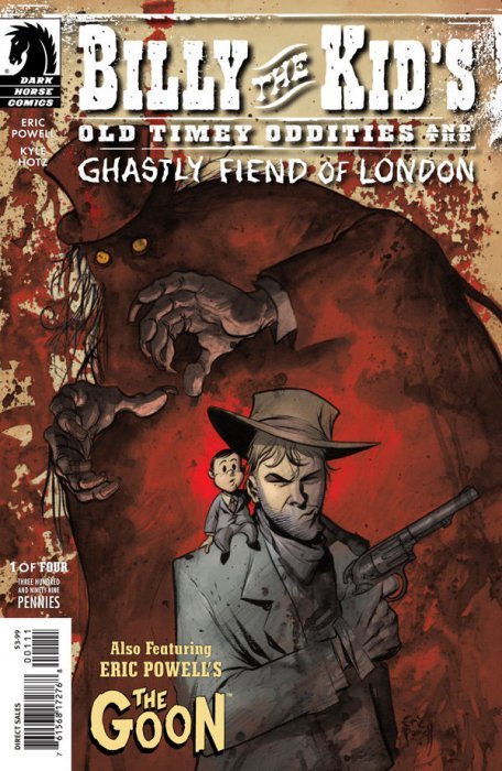 Billy the Kid's Old Timey Oddities: Ghastly Fiend of London (2010) #1 (Powell Cover)