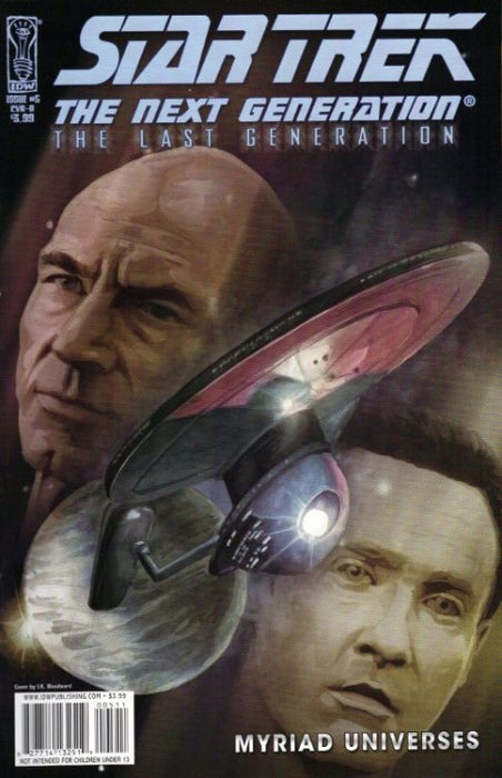 Star Trek: Next Generation - Last Generation (2008) #5 (Woodward Cover B)
