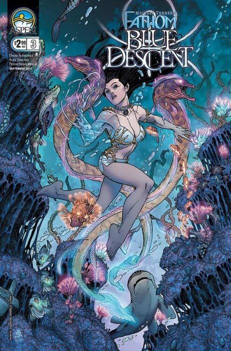 Fathom: Blue Descent (2010) #3 (Cover B Nick Bradshaw)