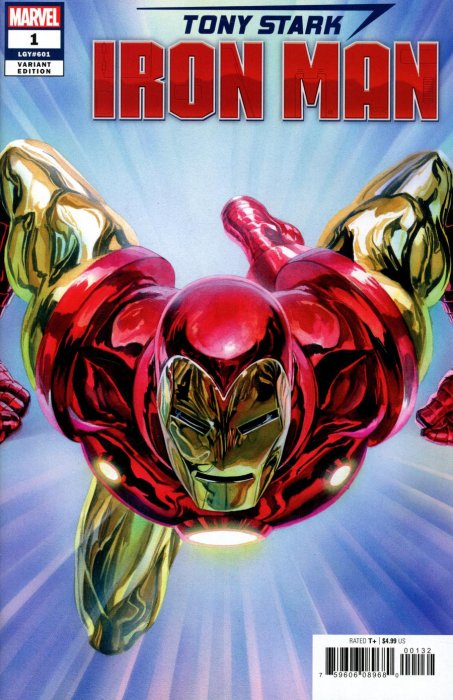 Tony Stark Iron Man (2018) #1 (1:50 Ross Variant)