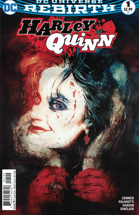Harley Quinn (2016) #1 (Bill Sienkiewicz Variant CGC 9.8 White Pages)