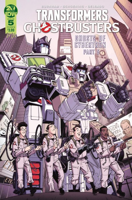 Transformers Ghostbusters (2019) #5 (CVR B ROCHE)