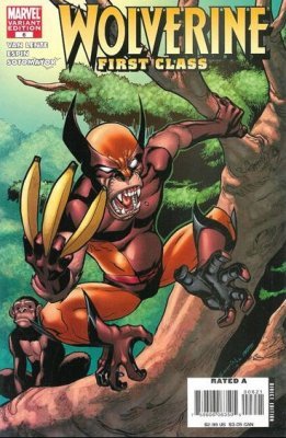 Wolverine: First Class (2008) #6 (1:10 Espin Monkey Variant)