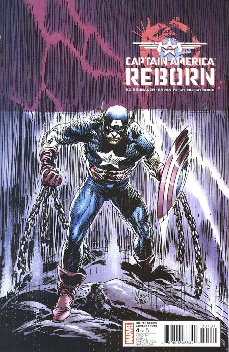 Captain America Reborn (2009) #4 (Kubert Retailer Variant)