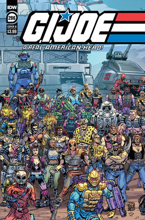 G.I.Joe: A Real American Hero #296 Variant B (Sullivan)