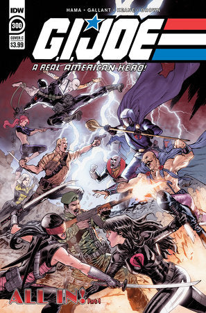G.I. Joe: A Real American Hero #300 Variant C (Diaz)