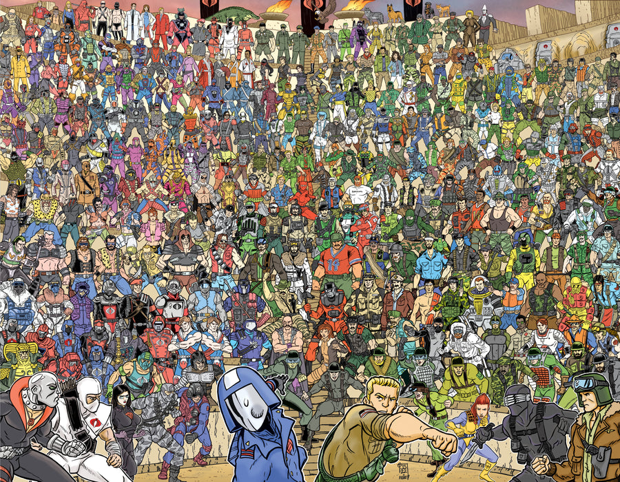 G.I. Joe: A Real American Hero #300 Variant RI (1:50) (Sullivan)