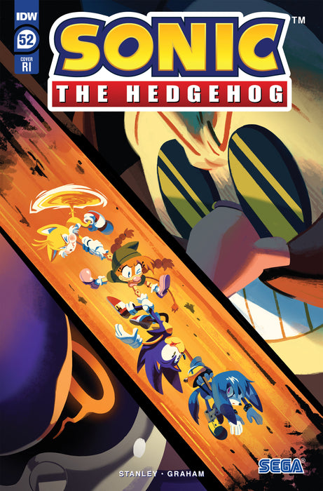Sonic the Hedgehog #52: 1:10 Variant RI (Fourdraine)