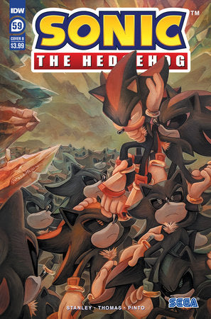 Sonic the Hedgehog #59 Variant B (Haines)